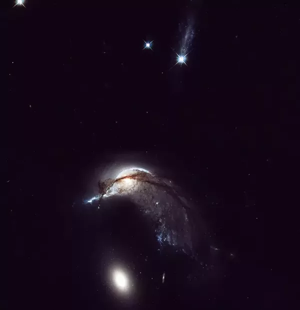 porpoise galaxy hubble