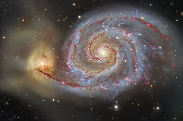 whirlpool galaxy,messier 51