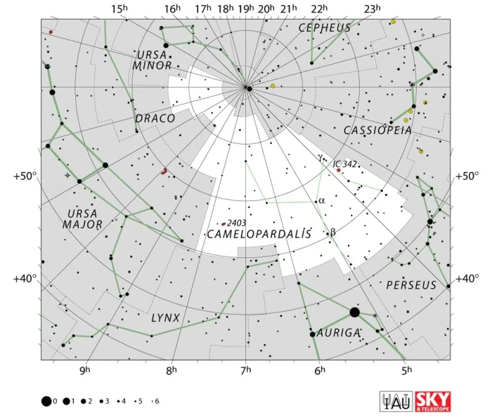 nasa star finder chart