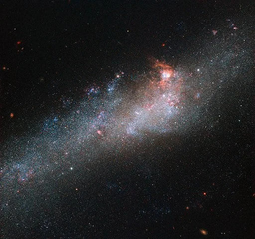 crowbar galaxy,NGC 4656,NGC 4657