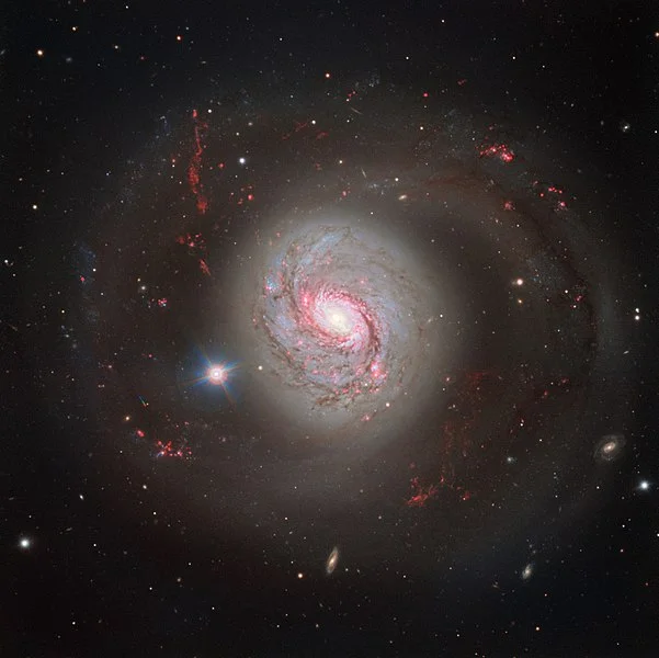 m77 galaxy,cetus a,spiral galaxy in cetus