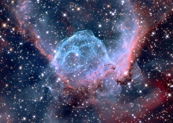 ngc 2359,thor's helmet nebula