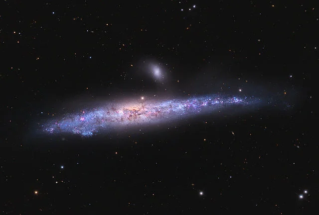 whale galaxy,ngc 4631