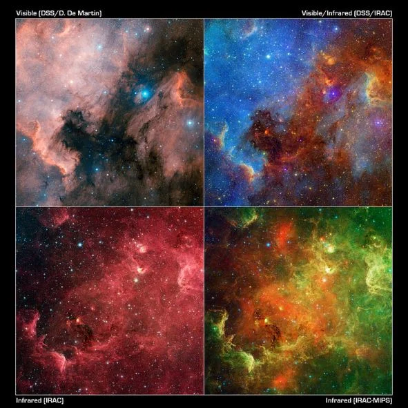 North America Nebula, Pelican Nebula