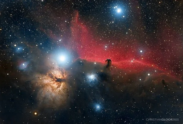 Orion's Belt, 3 Bright Stars in Orion