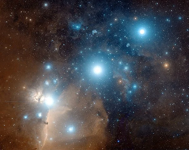 orion's belt,flame nebula