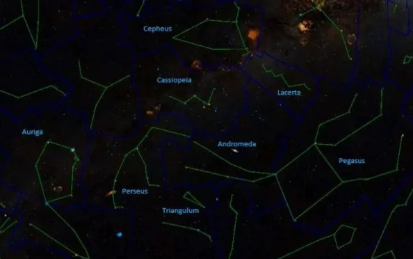 constellations near perseus