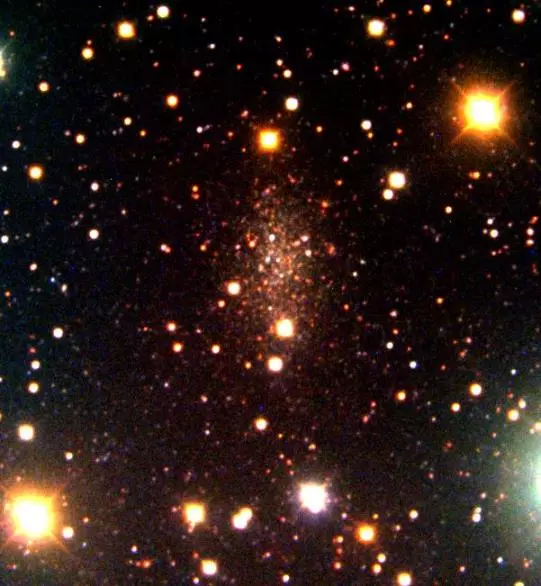 dwarf galaxy in pisces constellation