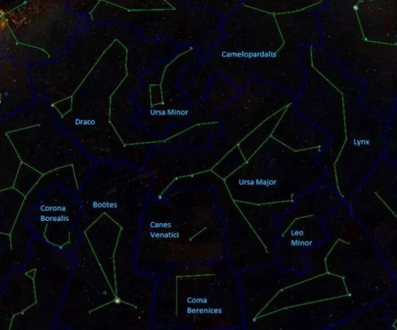 constellations around ursa major
