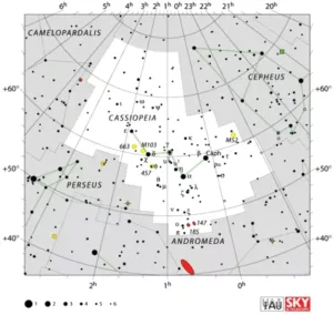 Cassiopeia constellation,cassiopeia stars,cassiopeia location,w constellation