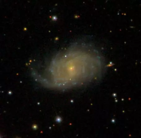spiral galaxy in equuleus