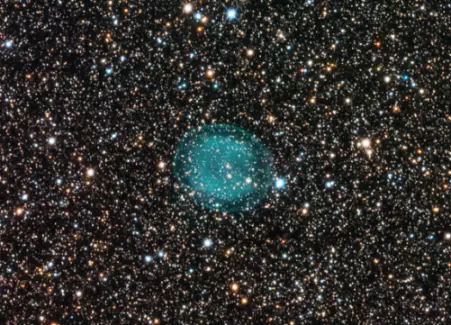 planetary nebula in constellation scutum