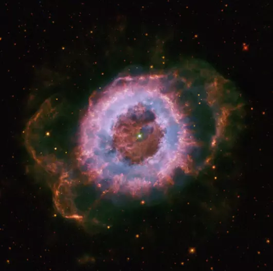 ngc 6369,planetary nebula in ophiuchus