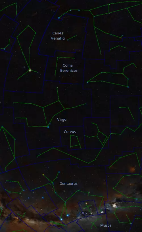 constellations in may,night sky in may