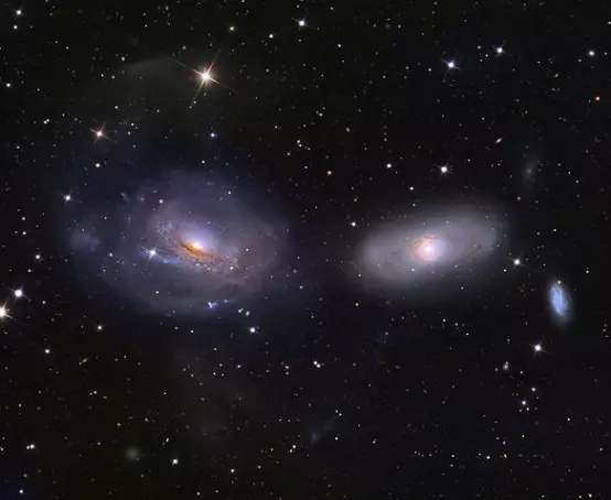 interacting galaxies