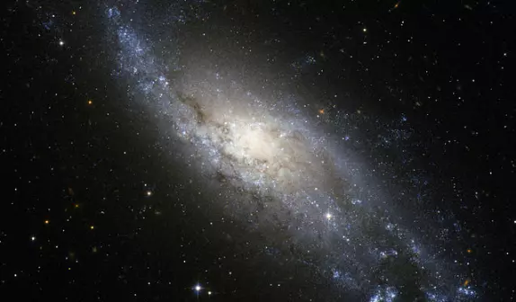 spiral galaxy in tucana