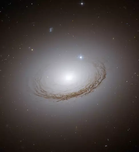 galaxy in indus constellation