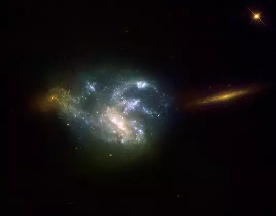 spiral galaxy in pegasus constellation