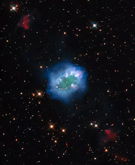 PN G054.2-03.4,planetary nebula in sagitta constellation