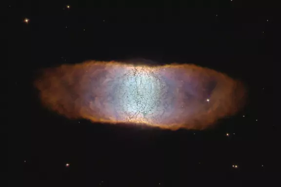 Retina Nebula,IC 4406,planetary nebula in lupus