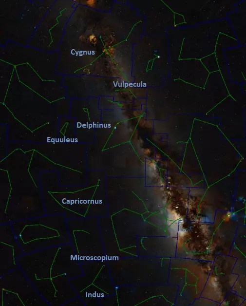 constellations in september,september sky