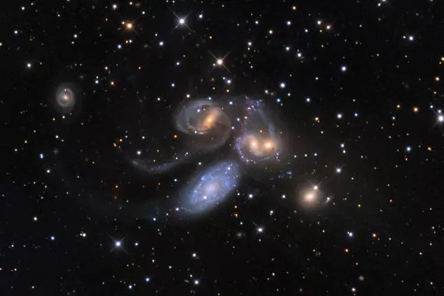 compact galaxy group in pegasus