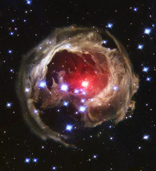 light echo,v838 monocerotis star