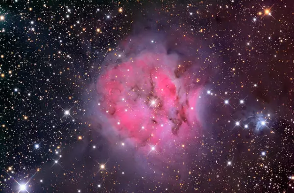 ic 5146,caldwell 19,emission reflection nebula in cygnus