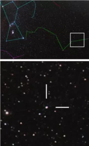 how to find epsilon eridani,where is epsilon eridani in the sky