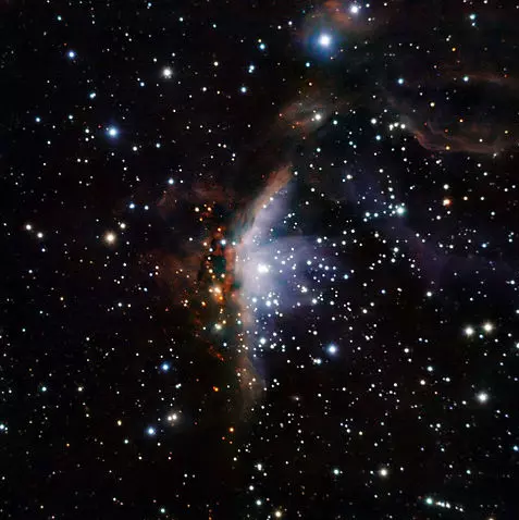 star forming nebula in the constellation vela
