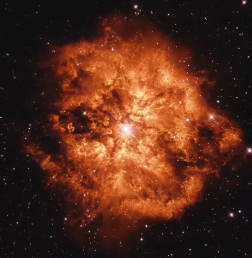 wolf rayet nebula,wr 124,nebula in sagitta constellation