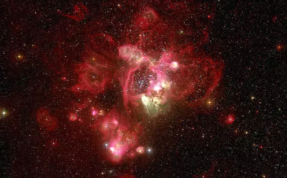 emission nebula in dorado constellation