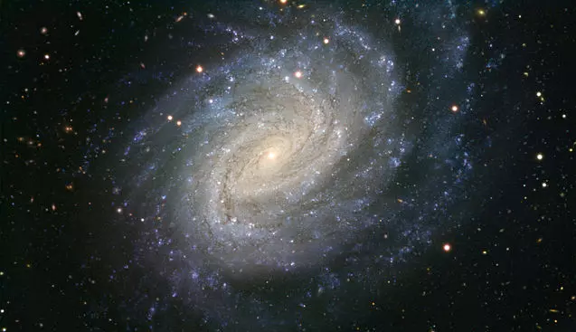 spiral galaxy in eridanus