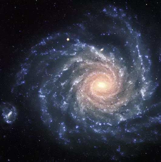 spiral galaxy in the constellation eridanus