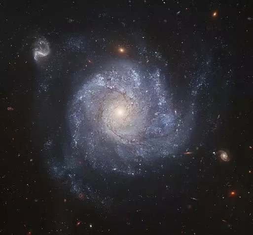 spiral galaxy in eridanus