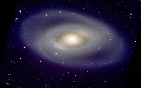 spiral galaxy in fornax