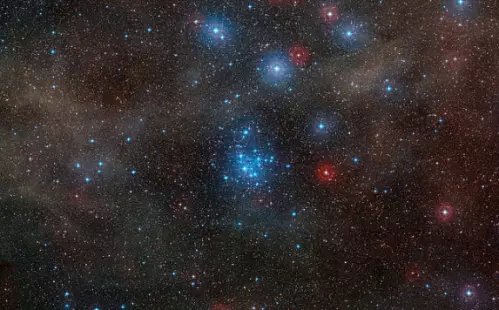 open cluster in vela constellation