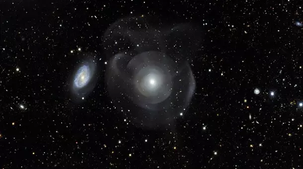 elliptical galaxy in pisces constellation
