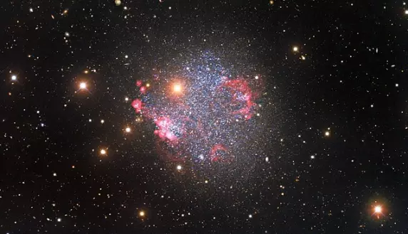 dwarf irregular galaxy in Sextans