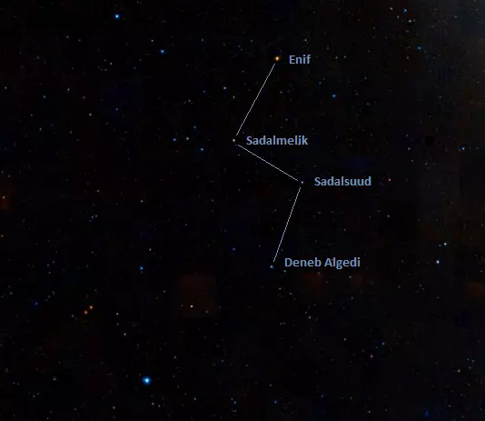 lightning bolt asterism