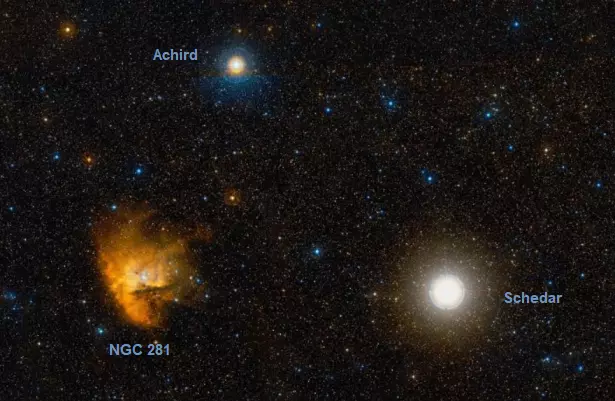 pacman nebula location,how to find ngc 281