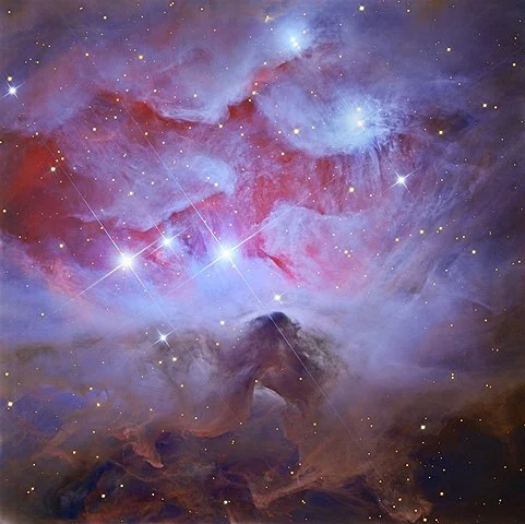 running man nebula,ngc 1977