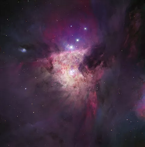trapezium cluster,orion nebula,theta orionis