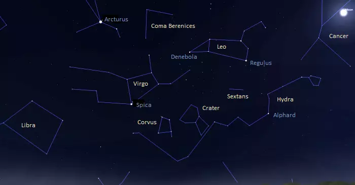 southern night sky