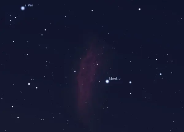 ngc 1499 location,how to find ngc 144