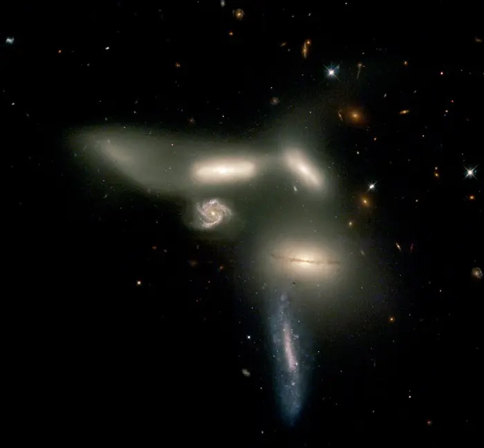 seyfert's sextet hubble space telescope