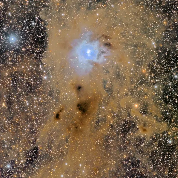 iris nebula,caldwell 4,ngc 7023