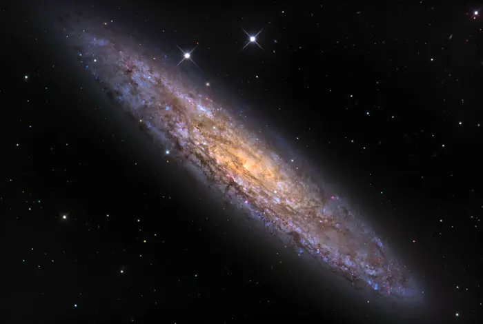 silver coin galaxy,ngc 253,silver dollar galaxy