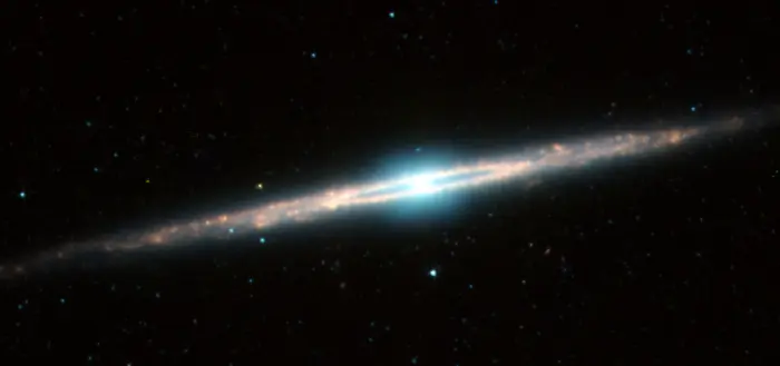 needle galaxy infrared