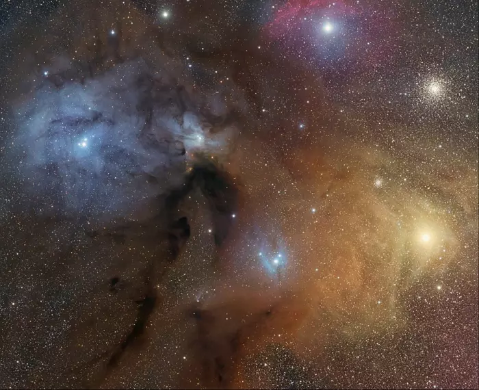 rho ophiuchi molecular cloud,rho ophiuchi region